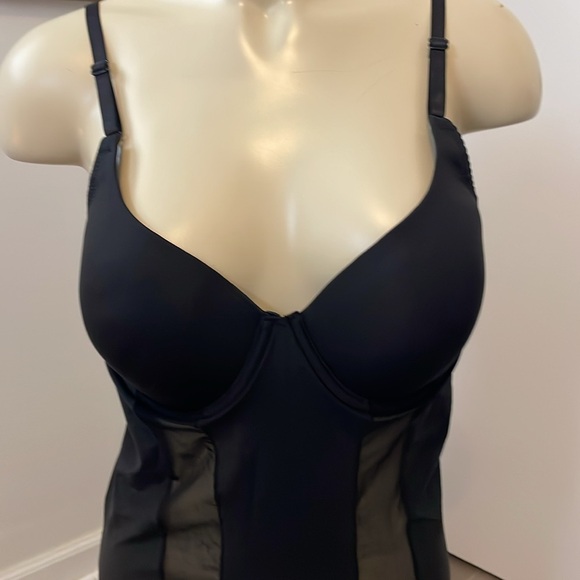 Fashion Nova Gabriel Mesh Mini Dress Large - Picture 2 of 6